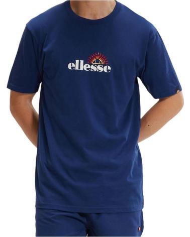 ELLESSE T-SHIRT BLEU MARINE AVEC LOGO AZUL