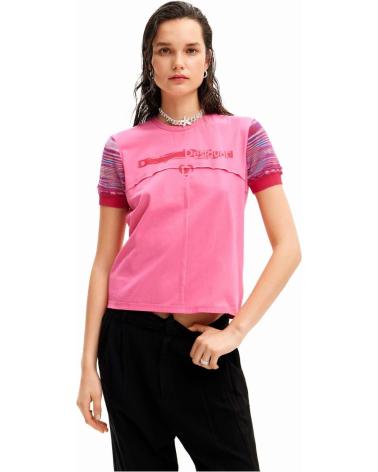 Inicio-DESIGUAL-CAMISETAS-Y-POLOS-EN-COLOR-PARA-MUJER-ROSA