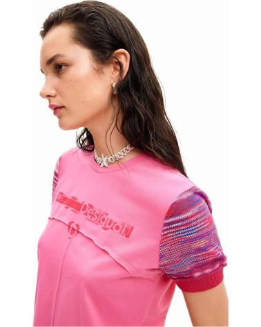 Inicio-DESIGUAL-CAMISETAS-Y-POLOS-EN-COLOR-PARA-MUJER-ROSA