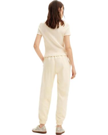 Inicio-DESIGUAL-PANTALONES-LARGOS-EN-COLOR-PARA-MUJER-BEIGE