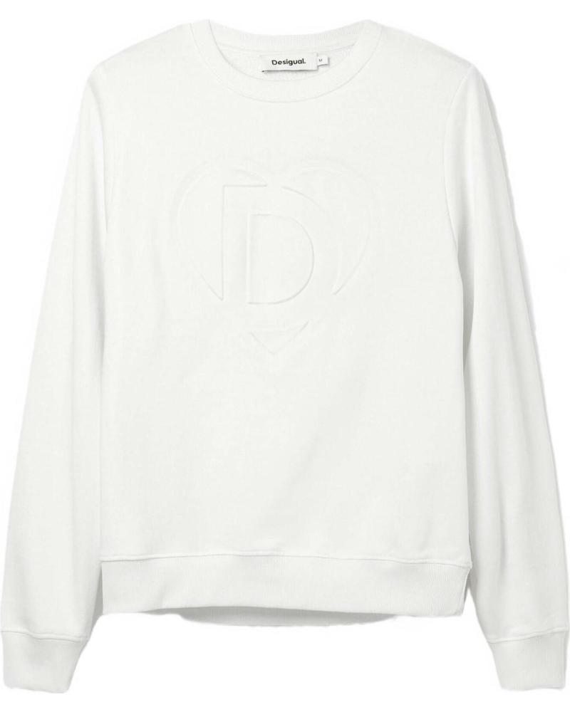 DESIGUAL SUDADERAS EN COLOR PARA MUJER BLANCO