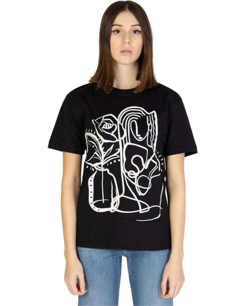 DESIGUAL CAMISETAS Y POLOS EN COLOR PARA MUJER NEGRO
