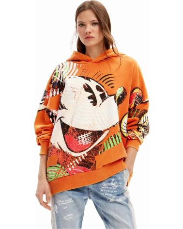DESIGUAL SUDADERAS EN COLOR PARA MUJER NARANJA