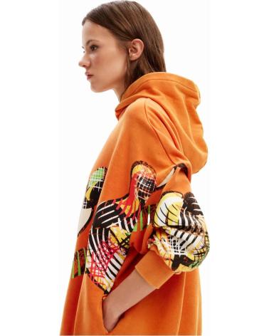DESIGUAL SUDADERAS EN COLOR PARA MUJER NARANJA
