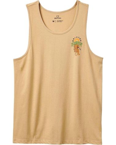 BRIXTON CAMISETAS Y POLOS EN COLOR PARA HOMBRE BEIGE