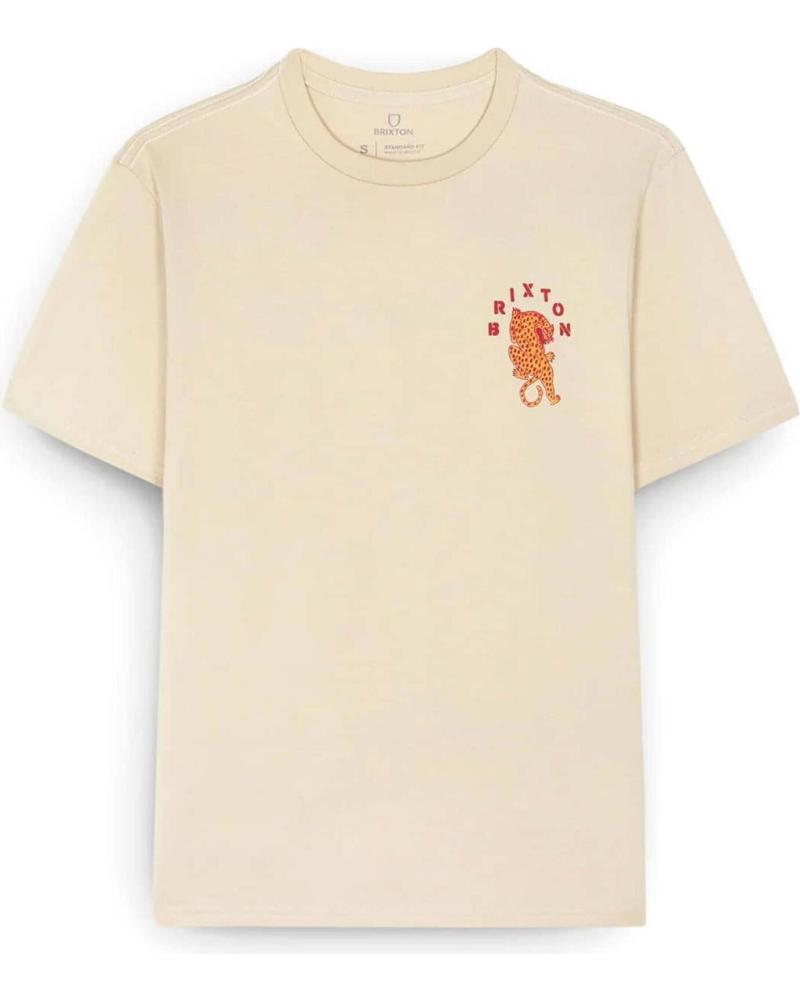 BRIXTON CAMISETAS Y POLOS EN COLOR PARA HOMBRE BEIGE