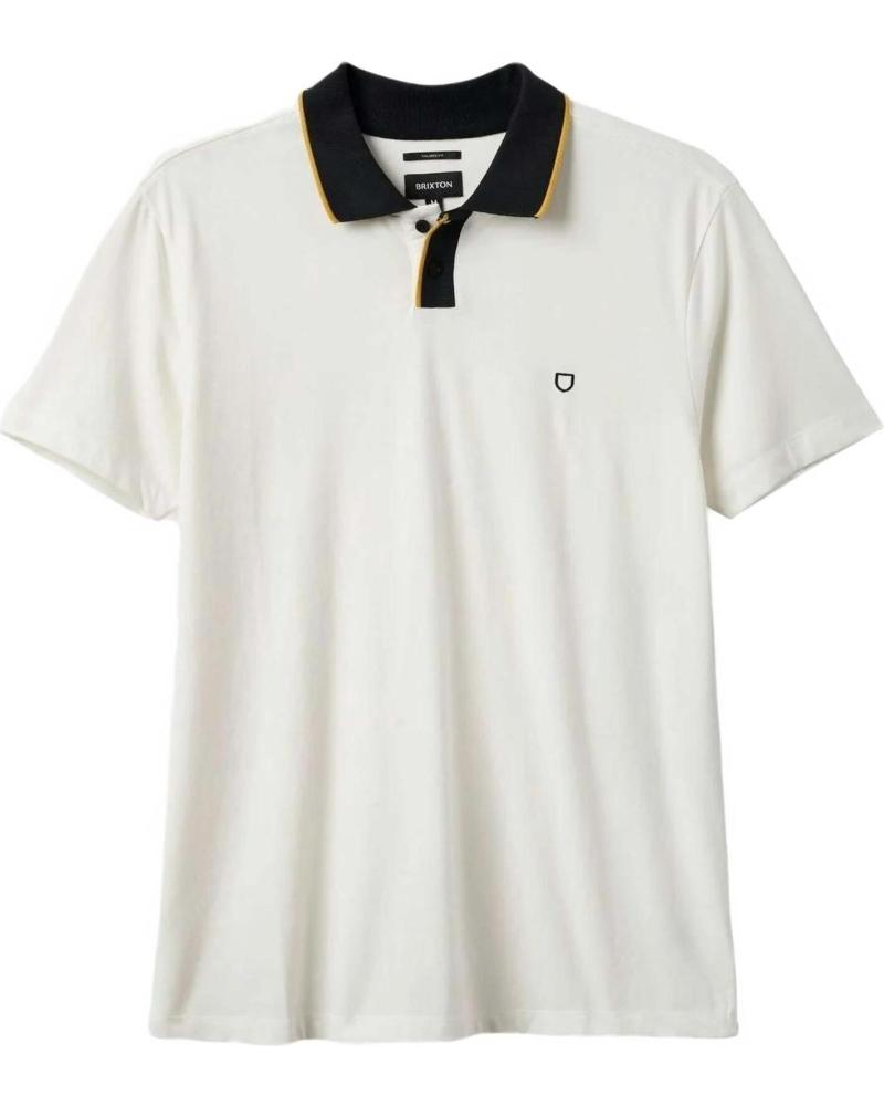 Accueil-BRIXTON-CAMISETAS-Y-POLOS-EN-COLOR-PARA-HOMBRE-BLANCO