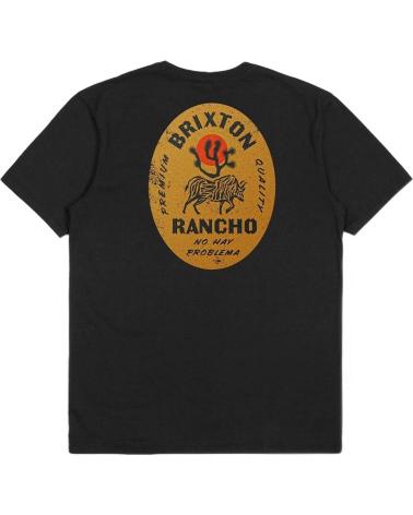 BRIXTON CAMISETAS Y POLOS EN COLOR PARA HOMBRE NEGRO