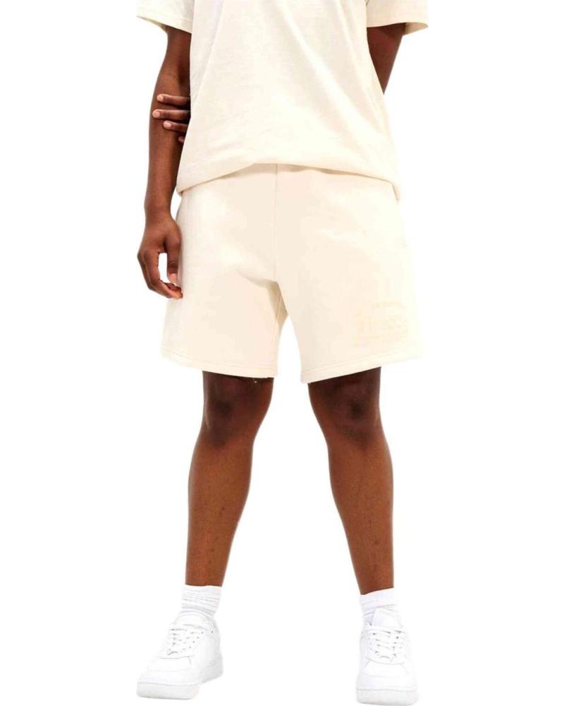 ELLESSE PANTALONES CORTOS EN COLOR PARA HOMBRE BEIGE