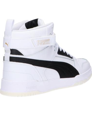 Sportif pour Femme et Homme et Fille et Garçon PUMA 385839 RBD GAME 01 WHITE BLACK