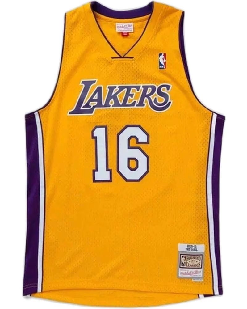 MITCHELL  NESS CAMISETA DE BALONCESTO MITCHELL NESS EN PARA HOMBRE AMARILLO