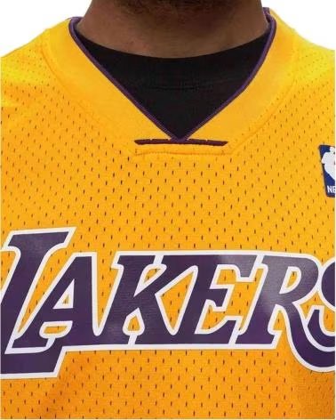 MITCHELL  NESS CAMISETA DE BALONCESTO MITCHELL NESS EN PARA HOMBRE AMARILLO