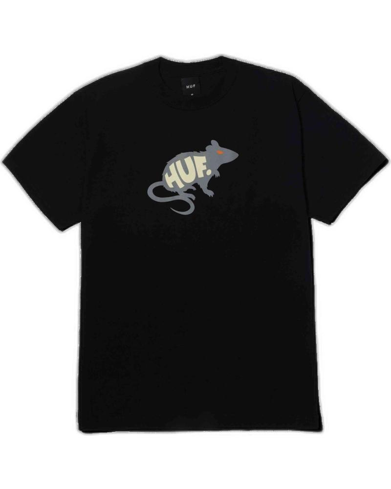HUF CAMISETAS Y POLOS EN COLOR PARA HOMBRE NEGRO