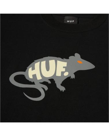 HUF CAMISETAS Y POLOS EN COLOR PARA HOMBRE NEGRO