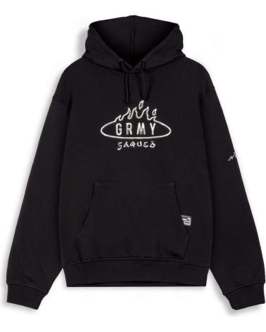 GRIMEY SUDADERAS EN COLOR PARA HOMBRE NEGRO