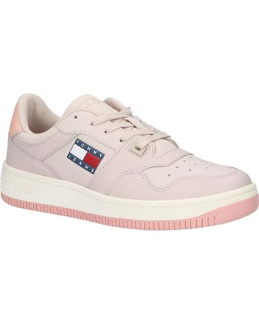 Sapatilhas de Mulher TOMMY HILFIGER EN0EN01723 RETRO BASKET ACE STONY BEIGE