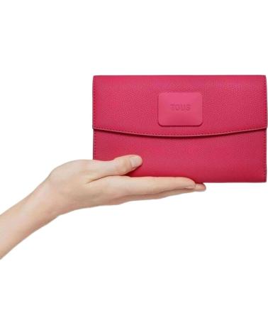 TOUS CARTERAS Y MONEDEROS EN COLOR PARA MUJER ROSA