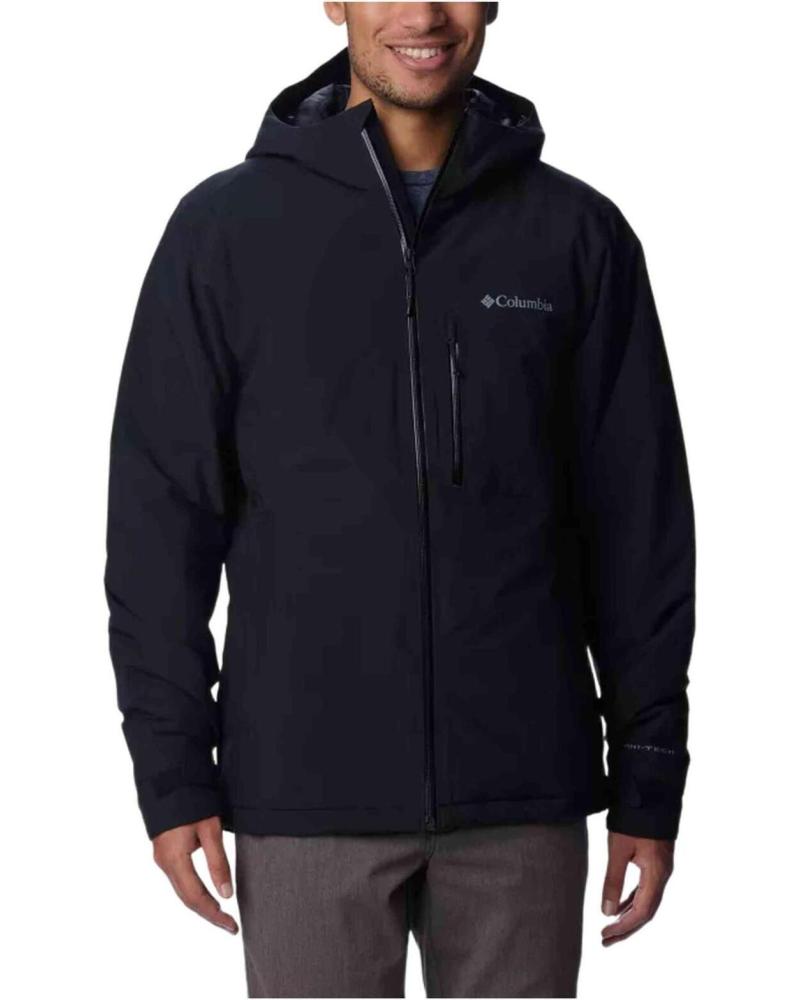 COLUMBIA CHAQUETAS Y ABRIGOS EN COLOR PARA HOMBRE NEGRO