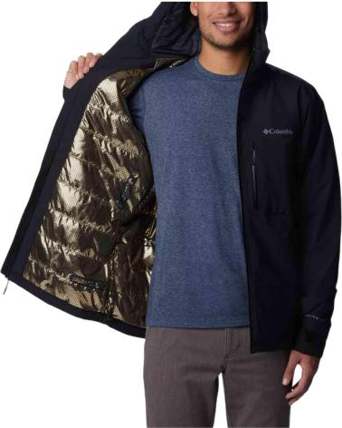 COLUMBIA CHAQUETAS Y ABRIGOS EN COLOR PARA HOMBRE NEGRO