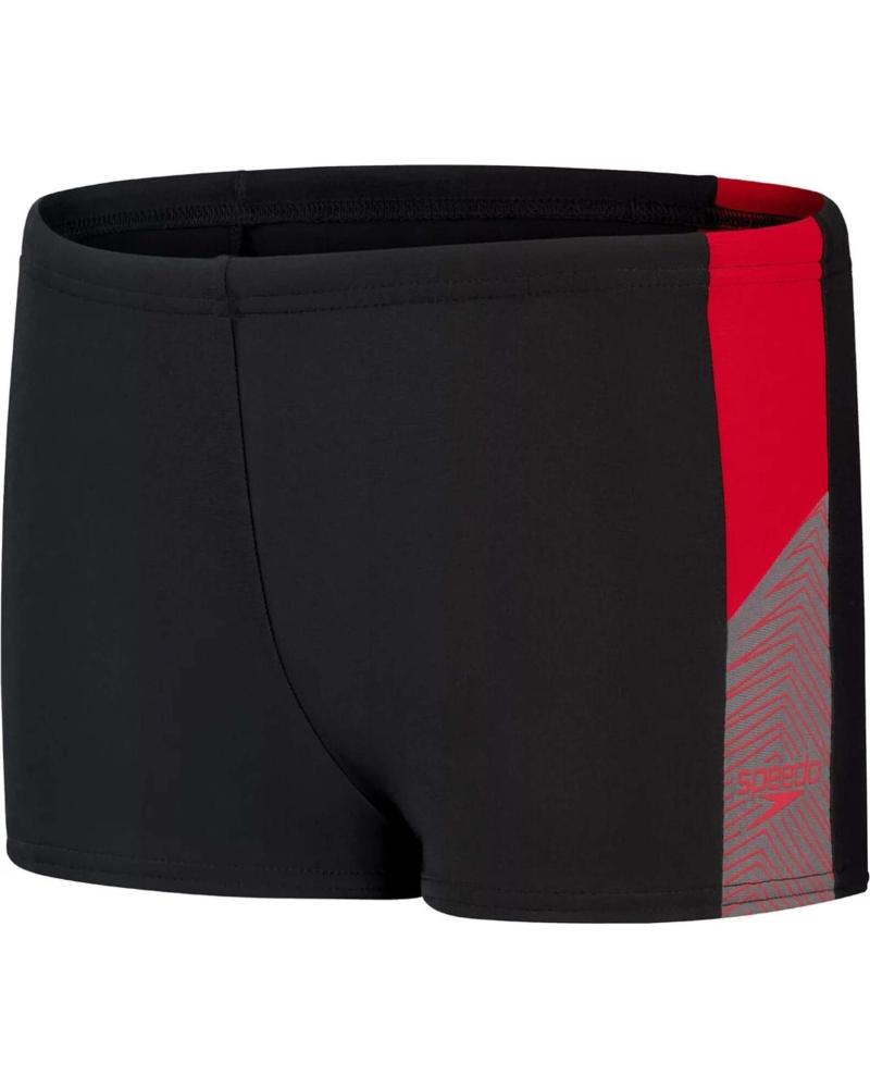 BAÑADOR TIPO BÓXER SPEEDO PARA NIÑO NEGRO