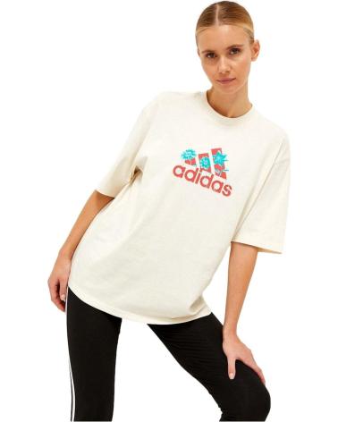 T-shirts-pour-femmes-ADIDAS-CAMISETAS-Y-POLOS-EN-COLOR-PARA-MUJER-BEIGE