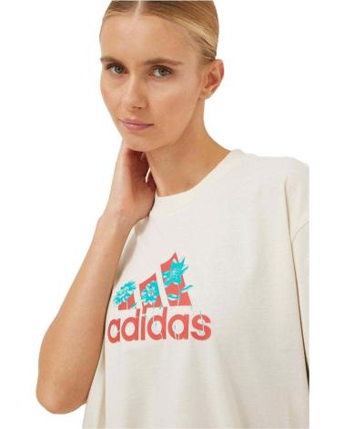 T-shirts-pour-femmes-ADIDAS-CAMISETAS-Y-POLOS-EN-COLOR-PARA-MUJER-BEIGE