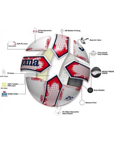 JOMA PELOTAS EN COLOR PARA SPORTS GYM FITNESS BLANCO
