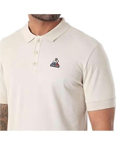 LE COQ SPORTIF POLO DE MANGA CORTA EN PARA HOMBRE BEIGE