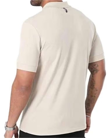 LE COQ SPORTIF POLO DE MANGA CORTA EN PARA HOMBRE BEIGE