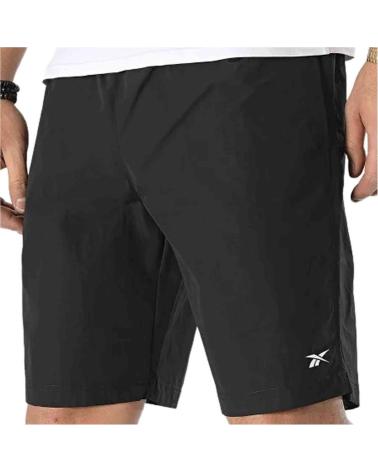 REEBOK PANTALONES CORTOS EN COLOR PARA HOMBRE NEGRO