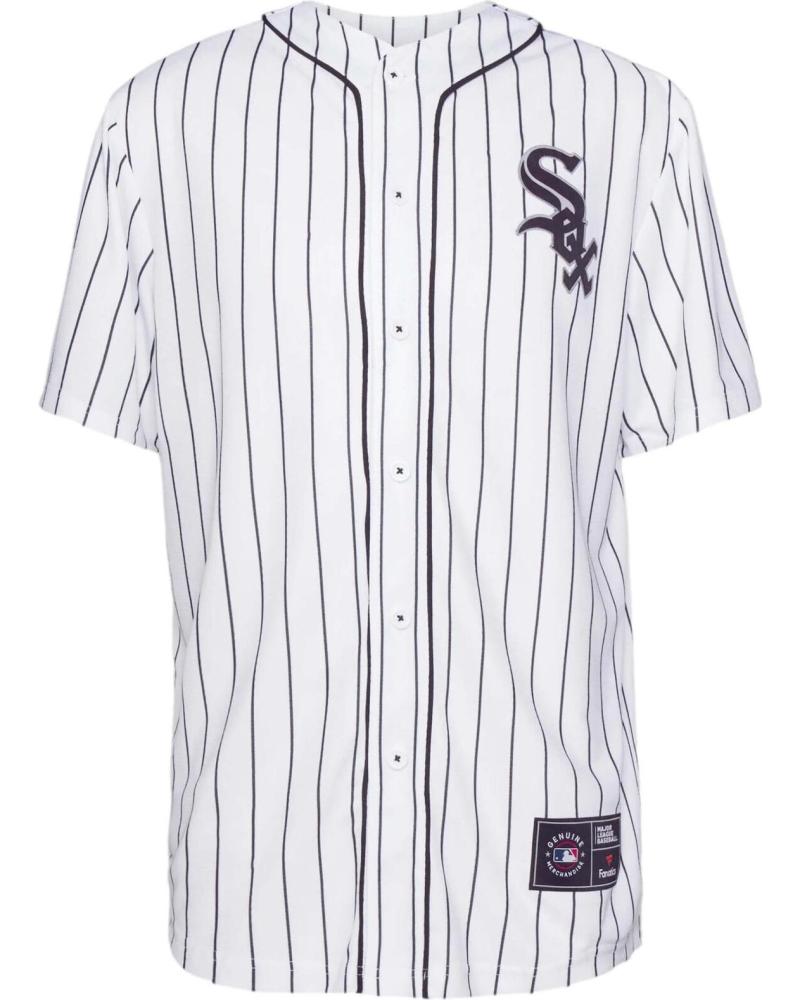 CAMISETA DE BÉISBOL FANATICS CHICAGO WHITE SOX FUNDAMENTAL FRANCHISE BLANCA BLANCO