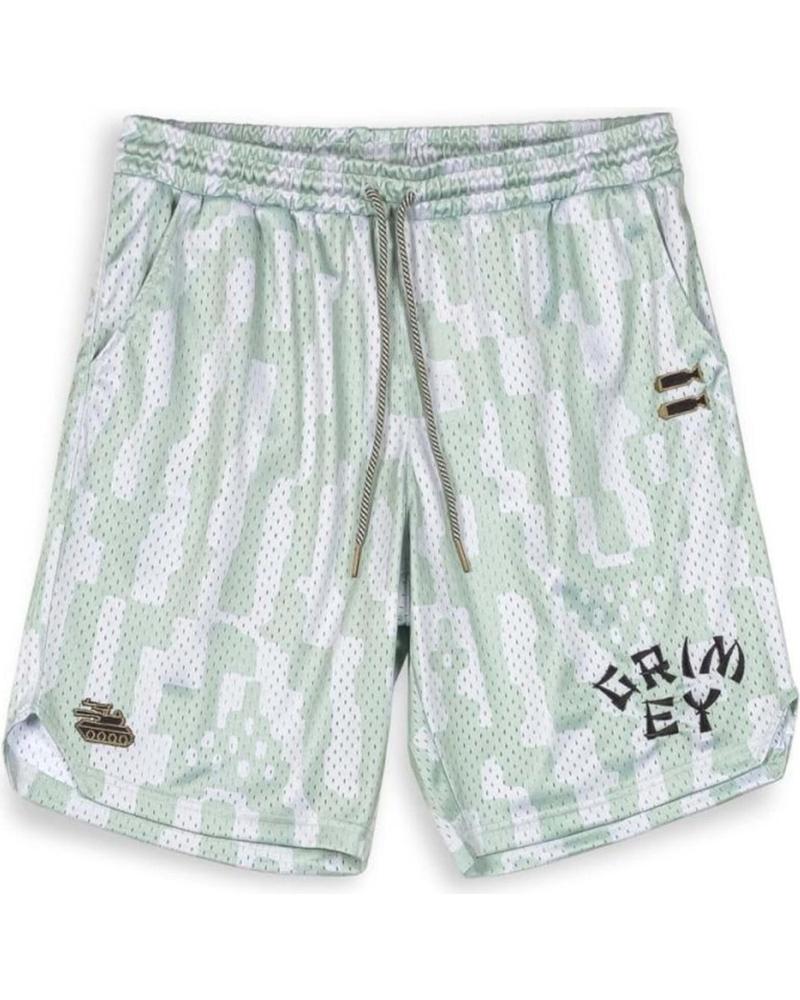 GRIMEY PANTALONES CORTOS EN COLOR PARA HOMBRE BLANCO