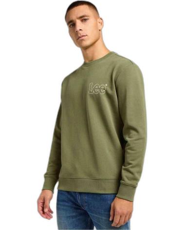 LEE SUDADERAS EN COLOR PARA HOMBRE VERDE