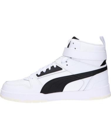 Sportif pour Femme et Homme et Fille et Garçon PUMA 385839 RBD GAME 01 WHITE BLACK