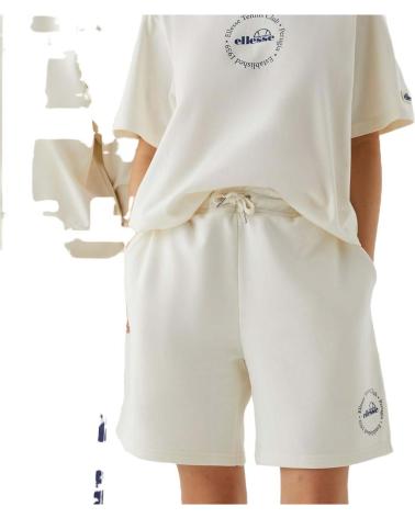 ELLESSE PANTALONES CORTOS EN COLOR PARA HOMBRE BLANCO