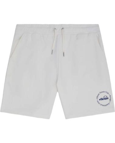 ELLESSE PANTALONES CORTOS EN COLOR PARA HOMBRE BLANCO