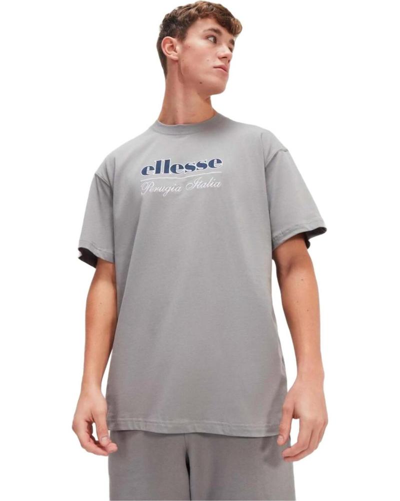 ELLESSE CAMISETAS Y POLOS EN COLOR PARA HOMBRE GRIS