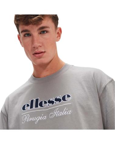 ELLESSE CAMISETAS Y POLOS EN COLOR PARA HOMBRE GRIS