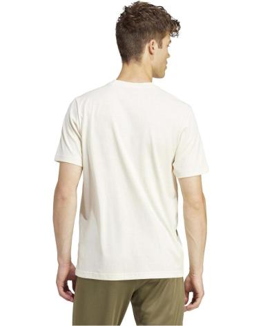 ADIDAS T-SHIRT ROWTH BOS BEIGE LOGO CONTRASTE BEIGE