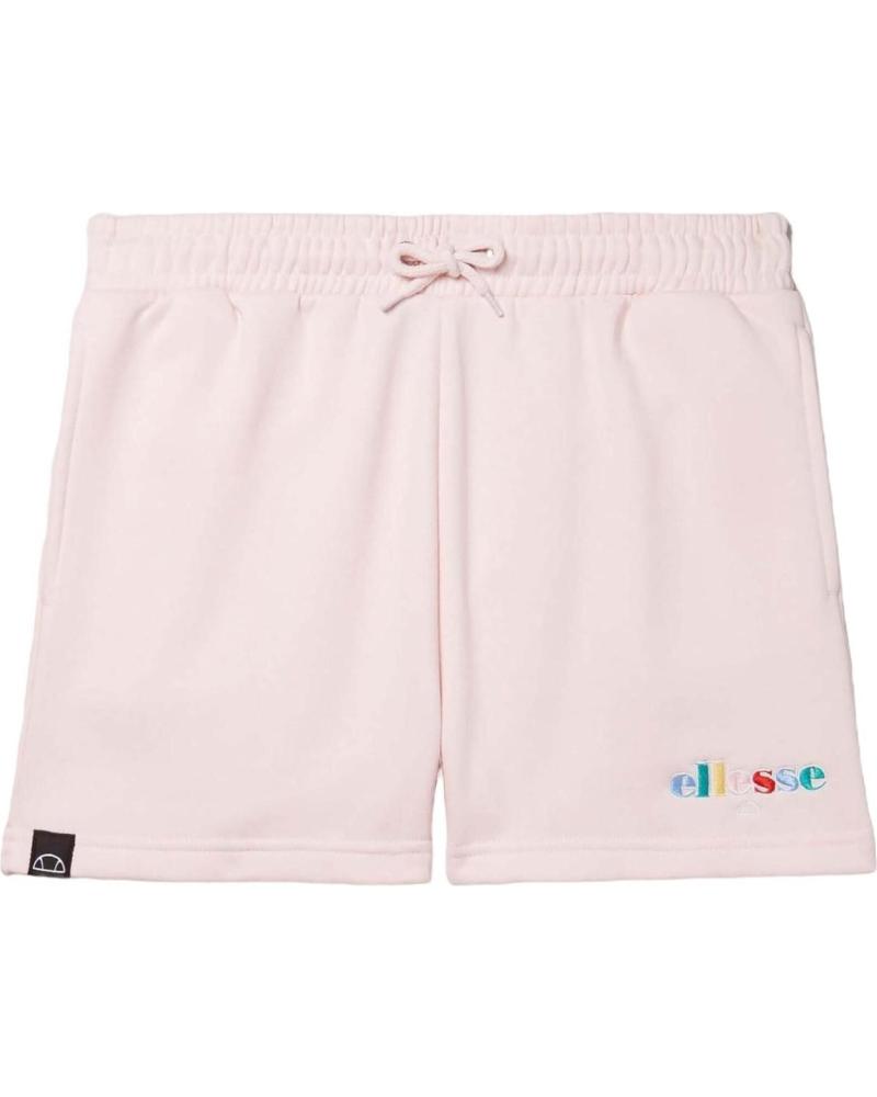 ELLESSE HELLROSA SHORTS MIT MEHRFARBIGEM LOGO FÜR MÄDCHEN VERDE