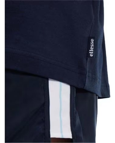 ELLESSE MANGA CORTA AZUL MARINO CON LOGO CLÁSICO AZUL