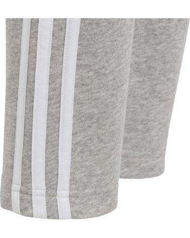 ADIDAS PANTALONES LARGOS EN COLOR PARA NINOS GRIS