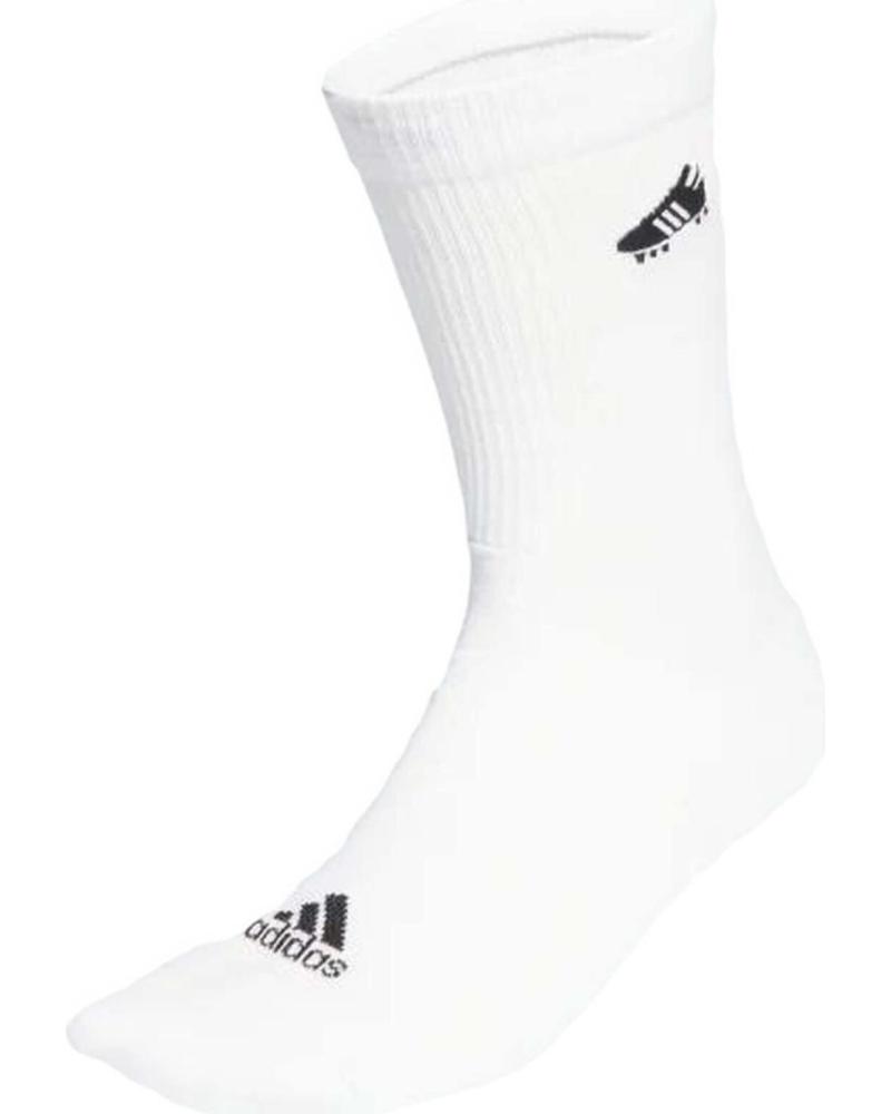 ADIDAS CALCETINES EN COLOR PARA HOMBRE BLANCO