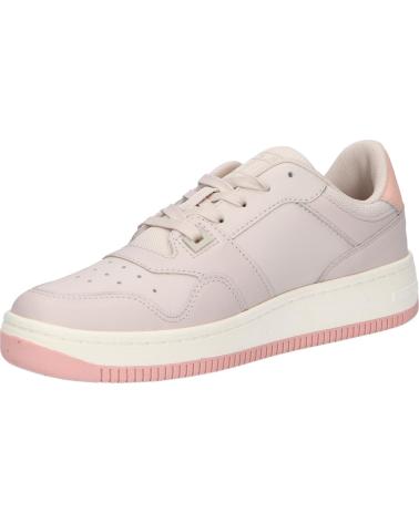 Sapatilhas de Mulher TOMMY HILFIGER EN0EN01723 RETRO BASKET ACE STONY BEIGE