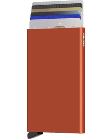 SECRID CARTERAS Y MONEDEROS EN COLOR PARA HOMBRE NARANJA