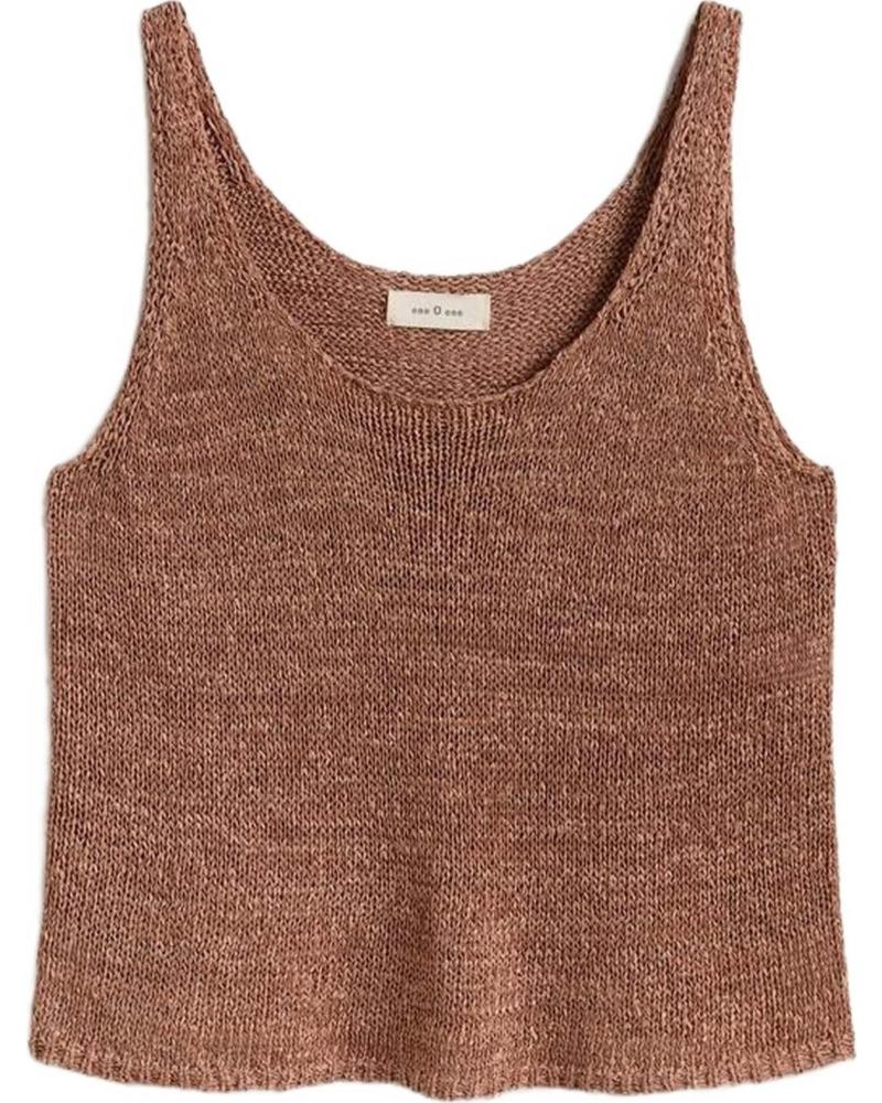 ESEOESE CAMISETAS Y POLOS EN COLOR PARA MUJER BEIGE