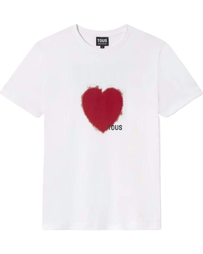 TOUS CAMISETAS Y POLOS EN COLOR PARA MUJER ROJO