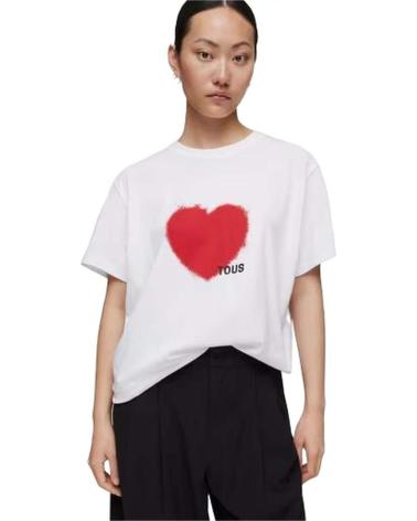 TOUS CAMISETAS Y POLOS EN COLOR PARA MUJER ROJO