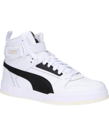 Sportif pour Femme et Homme et Fille et Garçon PUMA 385839 RBD GAME 01 WHITE BLACK
