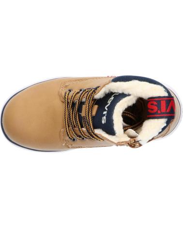 Botas de Niña y Niño LEVIS VVER0006S VERMONT FUR 1506 CAMEL NAVY